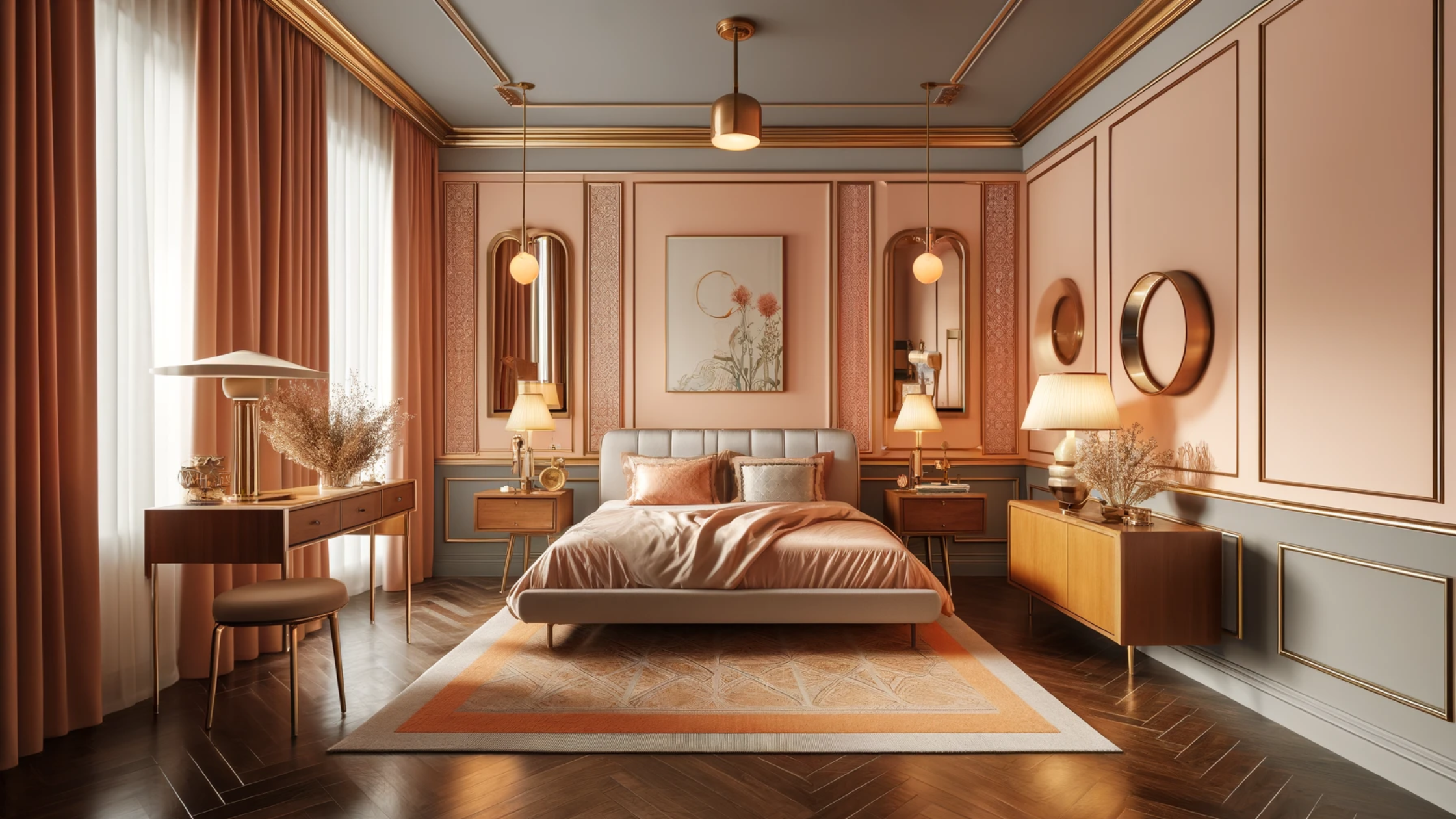 SJ DESIGN CONSULTANTS - NEW DELHI - How to Incorporate Peach Fuzz into your Interiors: Pantone Colour of the Year 2024