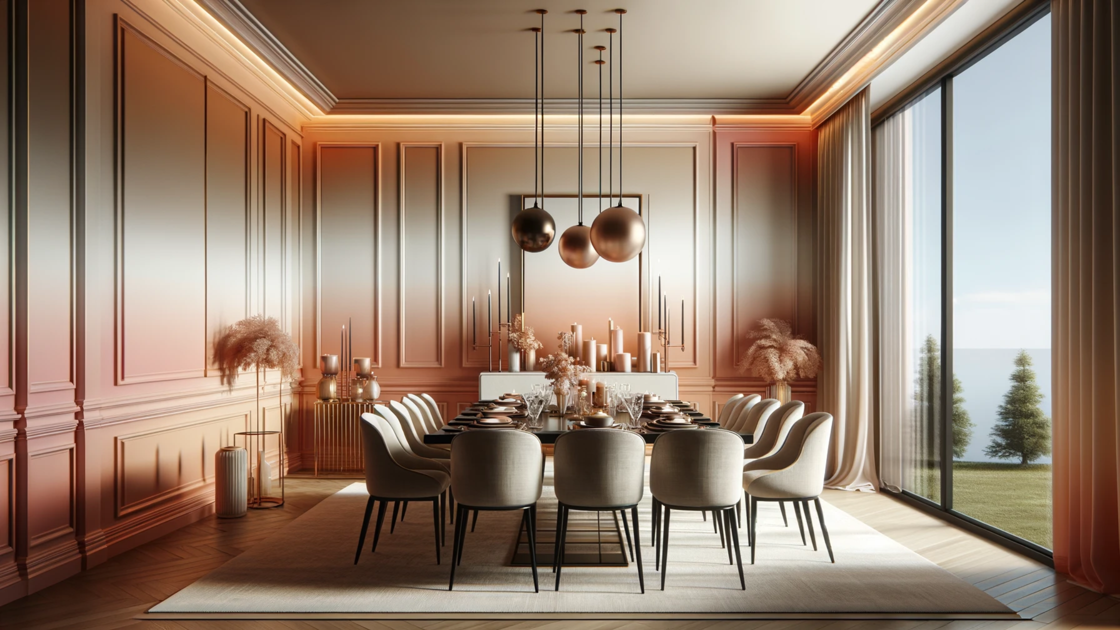 SJ DESIGN CONSULTANTS - NEW DELHI - How to Incorporate Peach Fuzz into your Interiors: Pantone Colour of the Year 2024