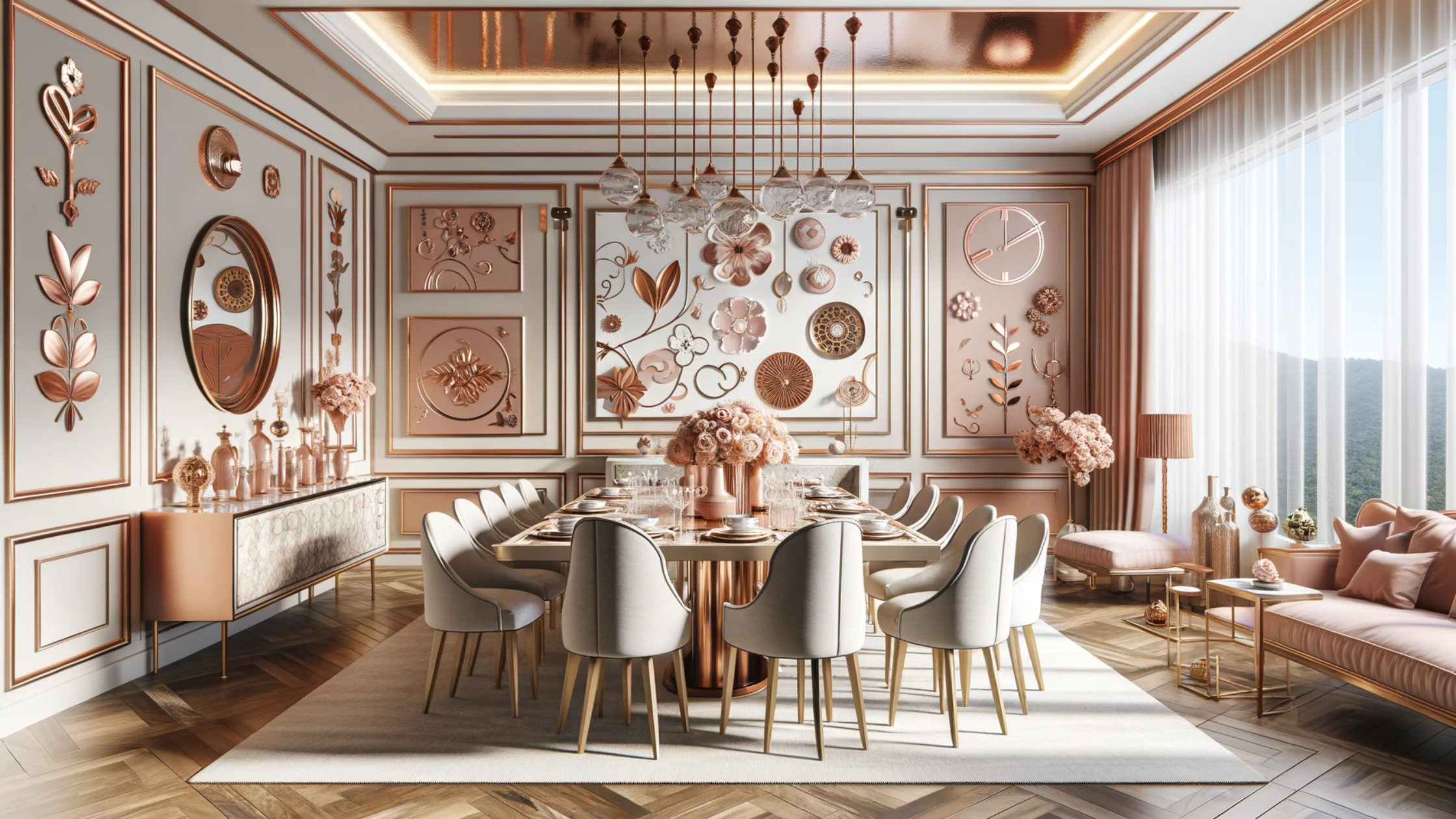 SJ DESIGN CONSULTANTS - NEW DELHI - How to Incorporate Peach Fuzz into your Interiors: Pantone Colour of the Year 2024