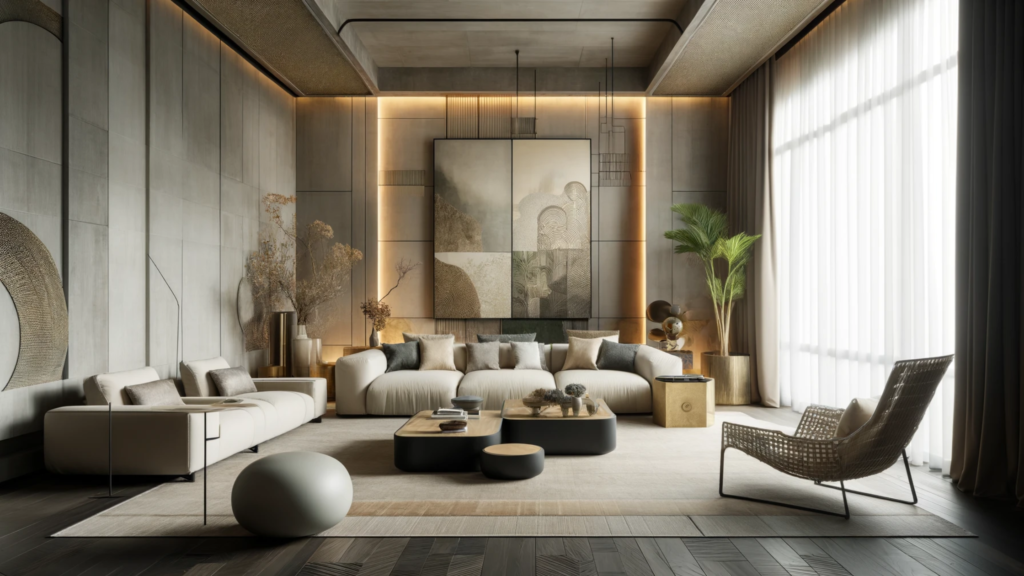 SJ DESIGN CONSULTANTS - NEW DELHI - Avant-Garde Walls: How to incorporate Wallpapers and Murals in Interior Design