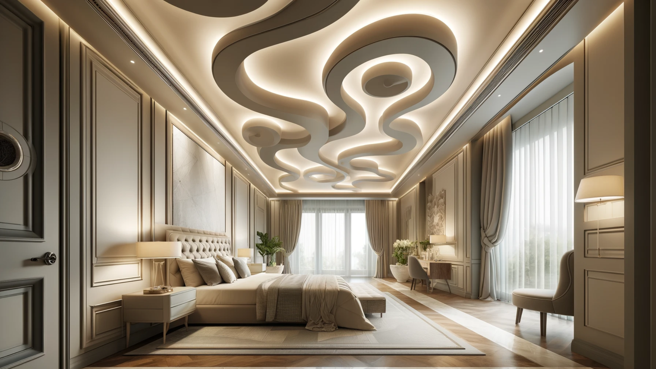 SJ DESIGN CONSULTANTS - NEW DELHI - Is False Ceiling Your Only Option? Explore Ceiling Design as an Opportunity to Expand Interiors