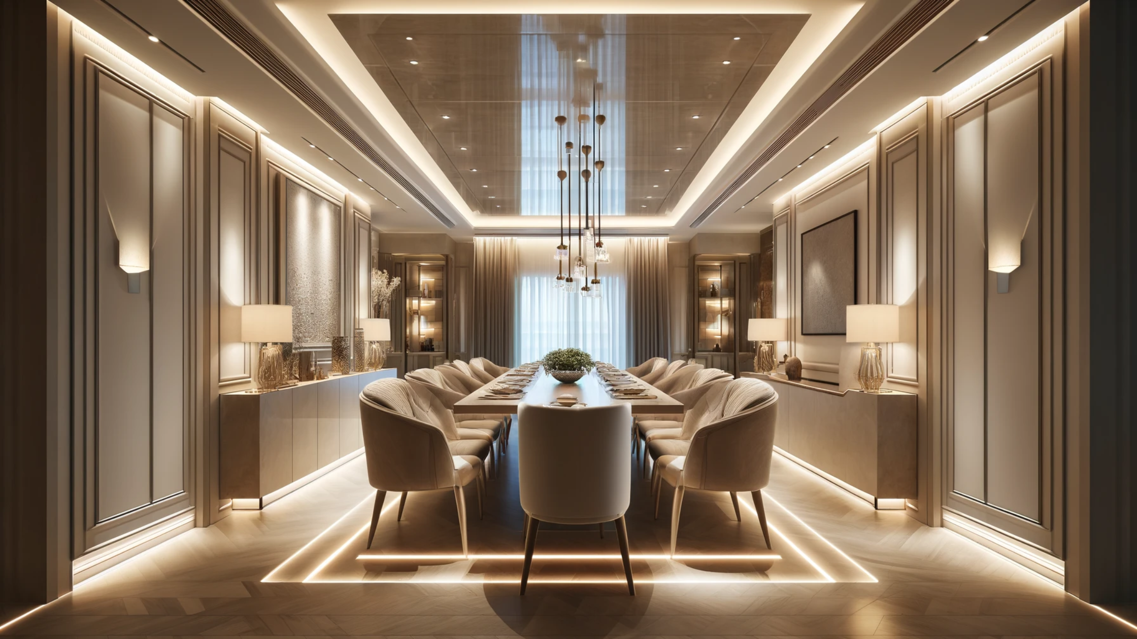 SJ DESIGN CONSULTANTS - NEW DELHI - Types of Lighting in Interior Design