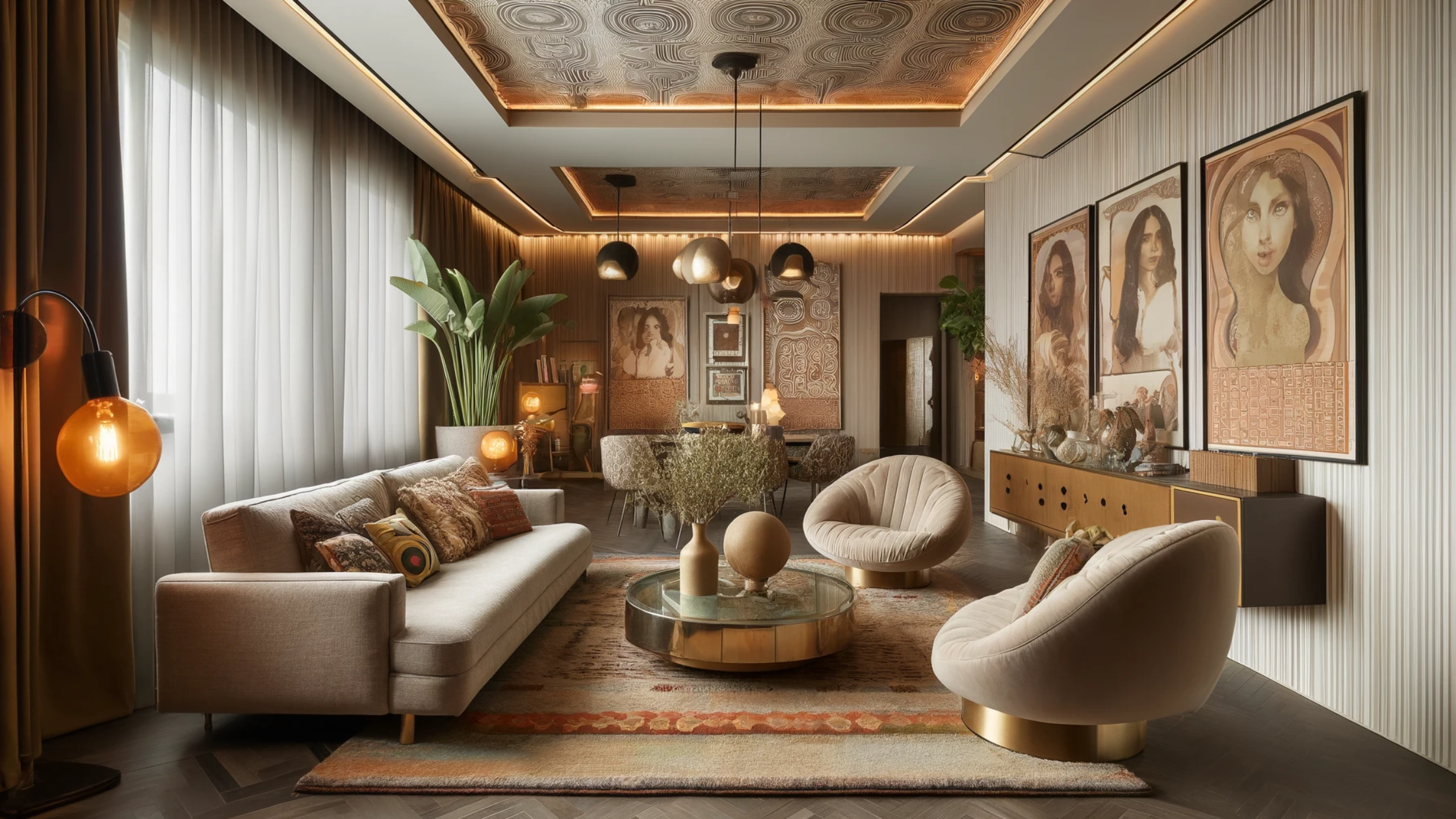 SJ DESIGN CONSULTANTS - NEW DELHI - A Retro Twist: Exploring Nostalgia in Interior Design