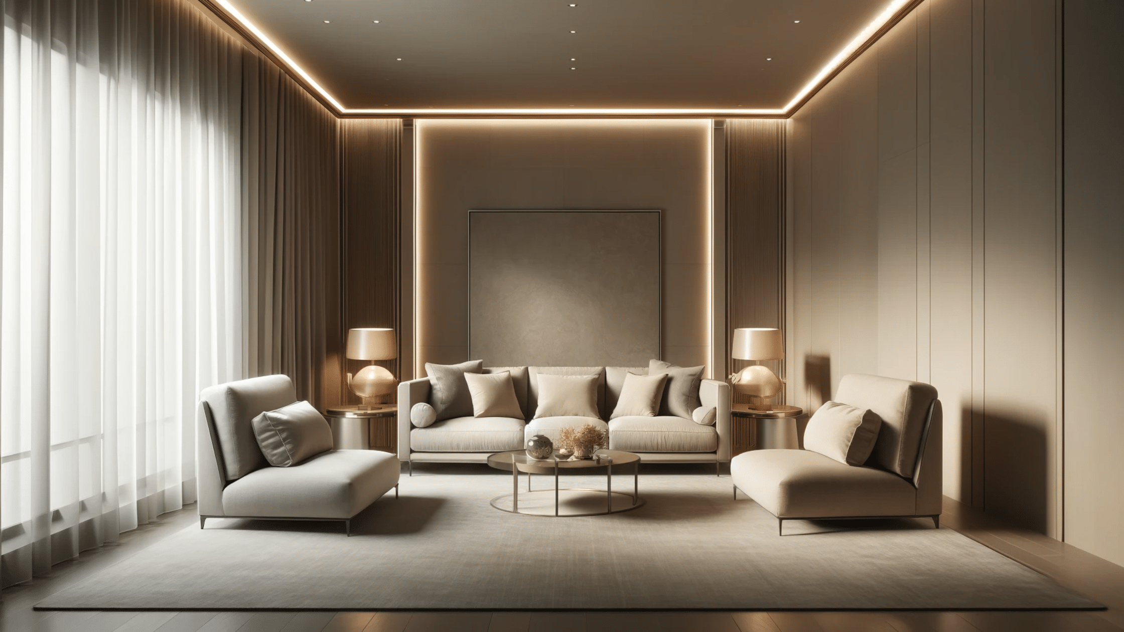 SJ DESIGN CONSULTANTS - NEW DELHI - Creating a Luxurious Living Room: Interior Designing Tips