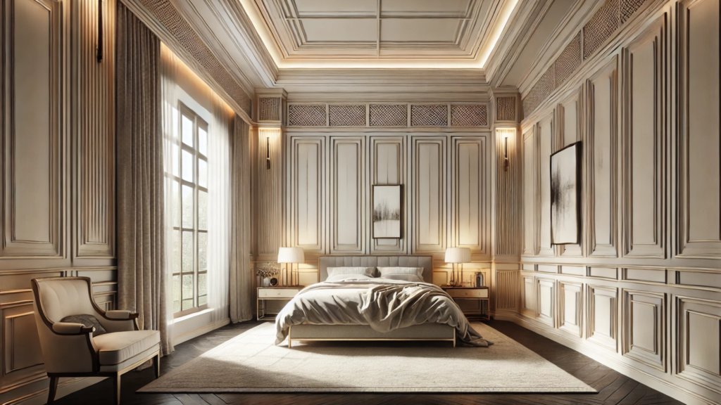 SJ DESIGN CONSULTANTS - NEW DELHI - Wall Panelling: Adding Subtle Elegance to your Walls