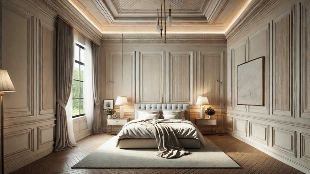 SJ DESIGN CONSULTANTS - NEW DELHI - Wall Panelling: Adding Subtle Elegance to your Walls