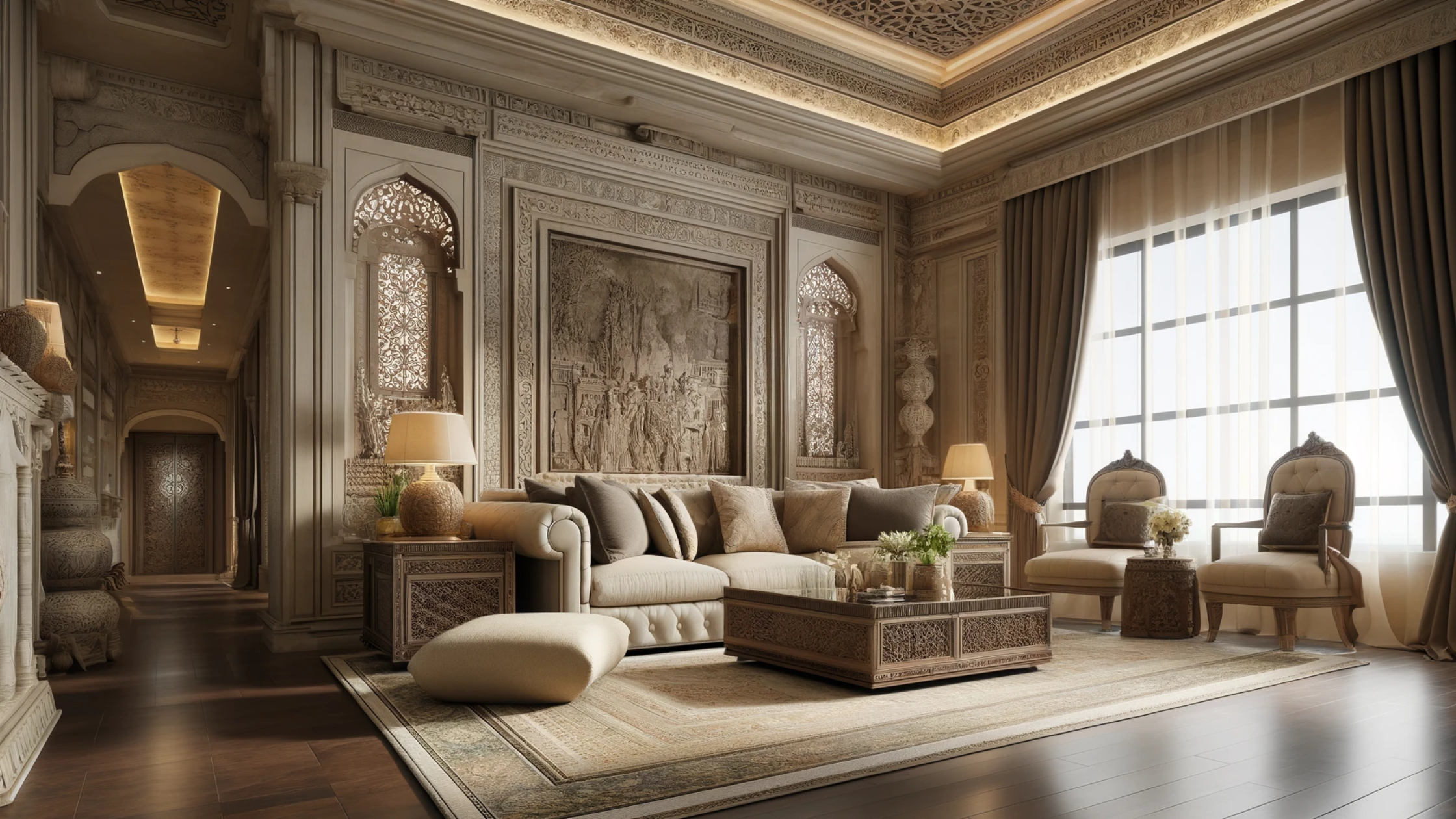 SJ DESIGN CONSULTANTS - NEW DELHI - Global Influences Shaping Luxury Interior Design Trends in India