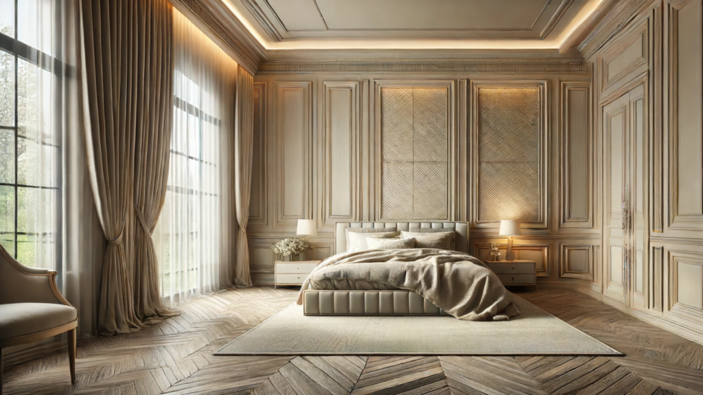 SJ DESIGN CONSULTANTS - NEW DELHI - Wall Panelling: Adding Subtle Elegance to your Walls