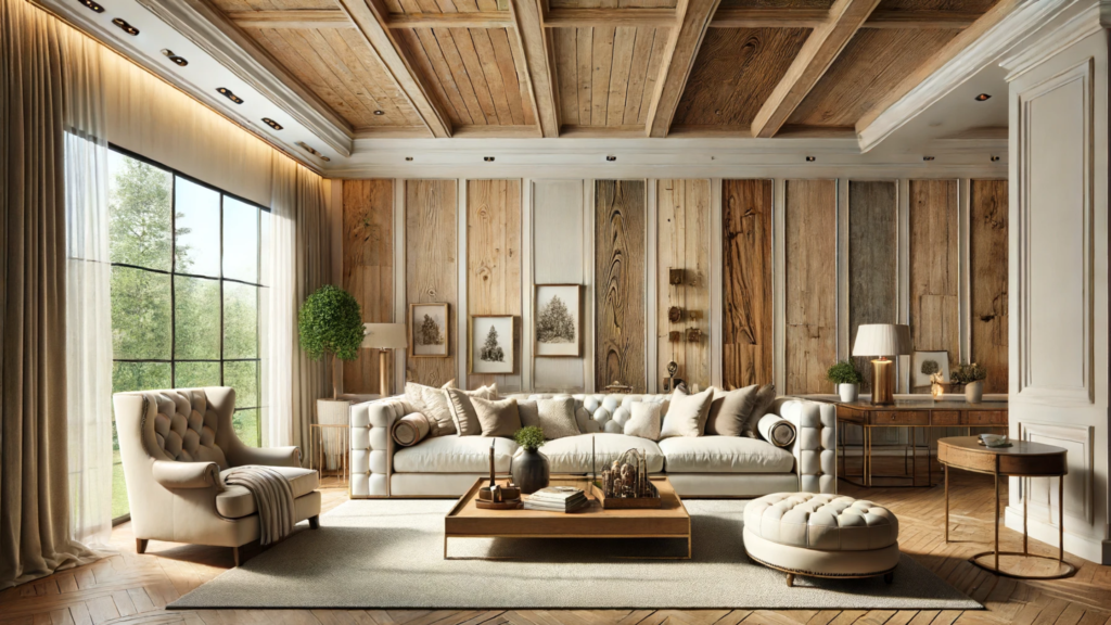 SJ DESIGN CONSULTANTS - NEW DELHI - Wall Panelling: Adding Subtle Elegance to your Walls