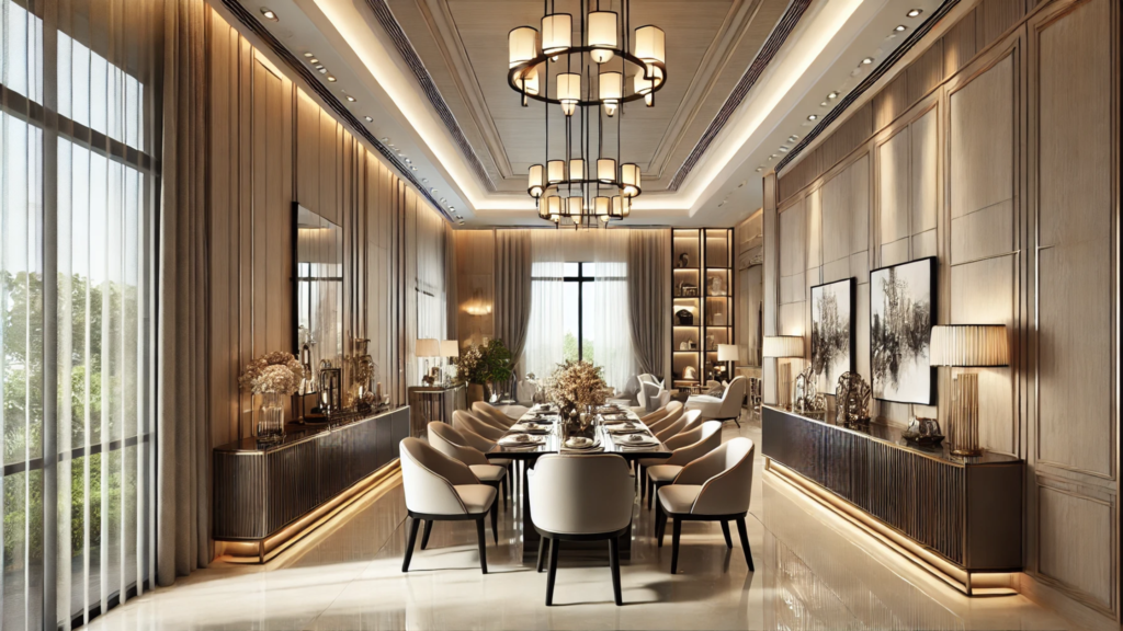 SJ DESIGN CONSULTANTS - NEW DELHI - Wall Panelling: Adding Subtle Elegance to your Walls