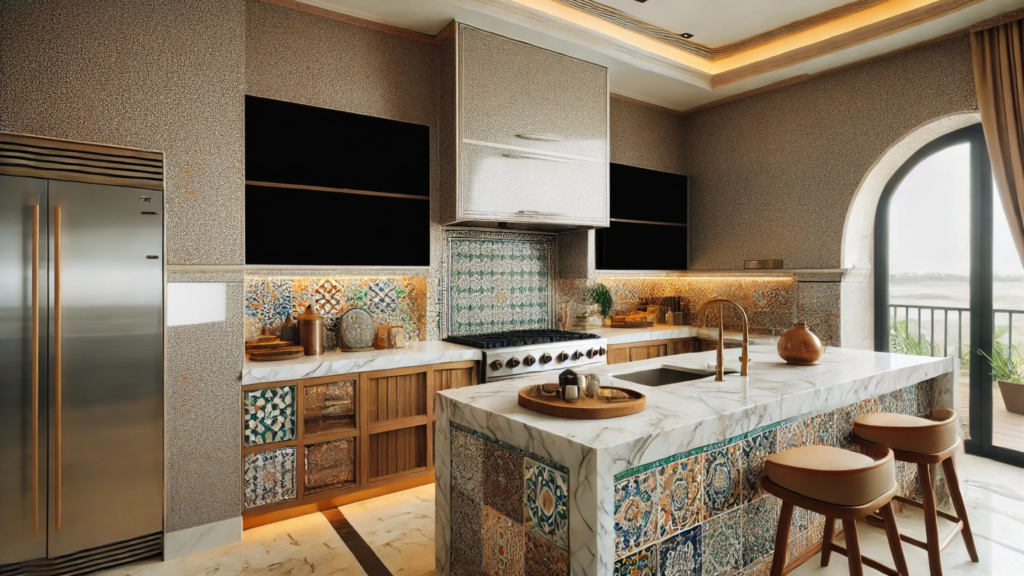 SJ DESIGN CONSULTANTS - NEW DELHI - Heard about Zellige Tiles? Explore Unique Tile Designs