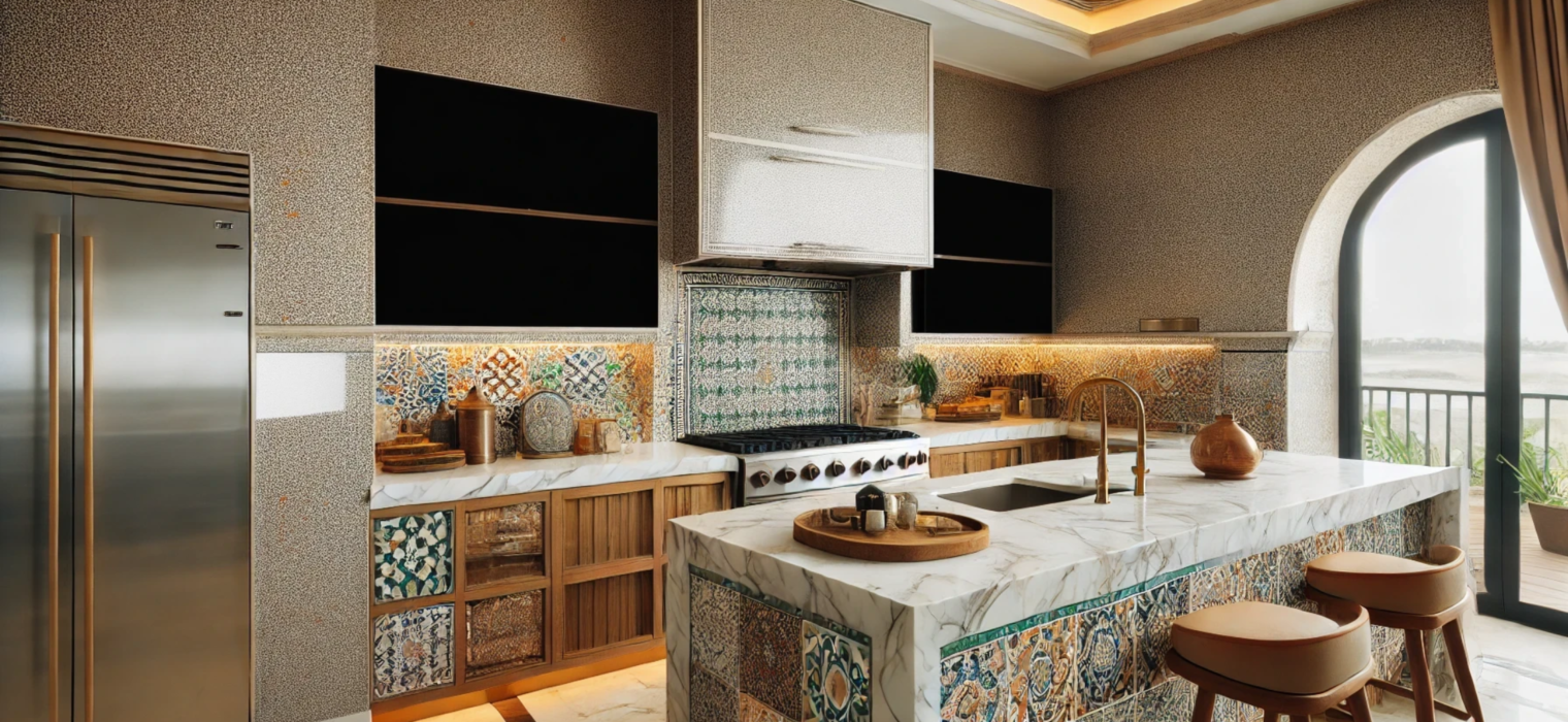 SJ DESIGN CONSULTANTS - NEW DELHI - Heard about Zellige Tiles? Explore Unique Tile Designs