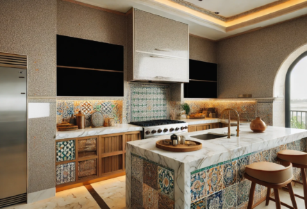 SJ DESIGN CONSULTANTS - NEW DELHI - Heard about Zellige Tiles? Explore Unique Tile Designs