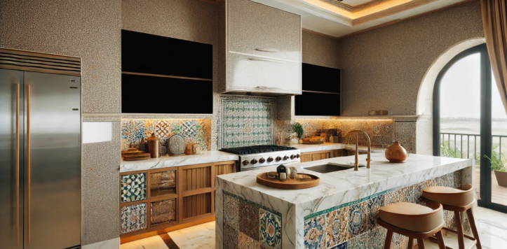 SJ DESIGN CONSULTANTS - NEW DELHI - Heard about Zellige Tiles? Explore Unique Tile Designs