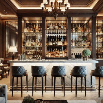 SJ DESIGN CONSULTANTS - NEW DELHI - Creating Chic Entertaining spaces: Luxury design for home bars