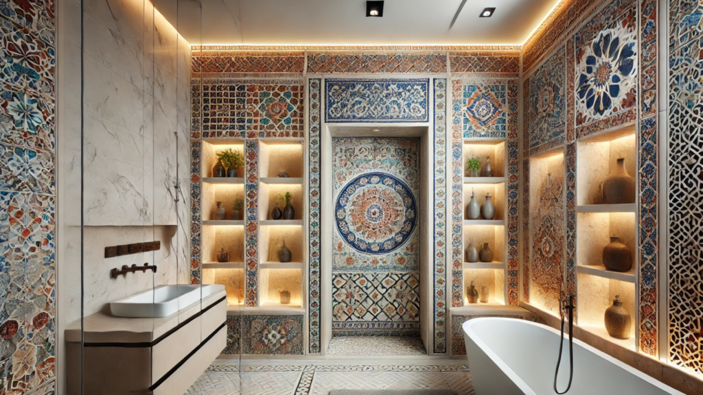 SJ DESIGN CONSULTANTS - NEW DELHI - Heard about Zellige Tiles? Explore Unique Tile Designs