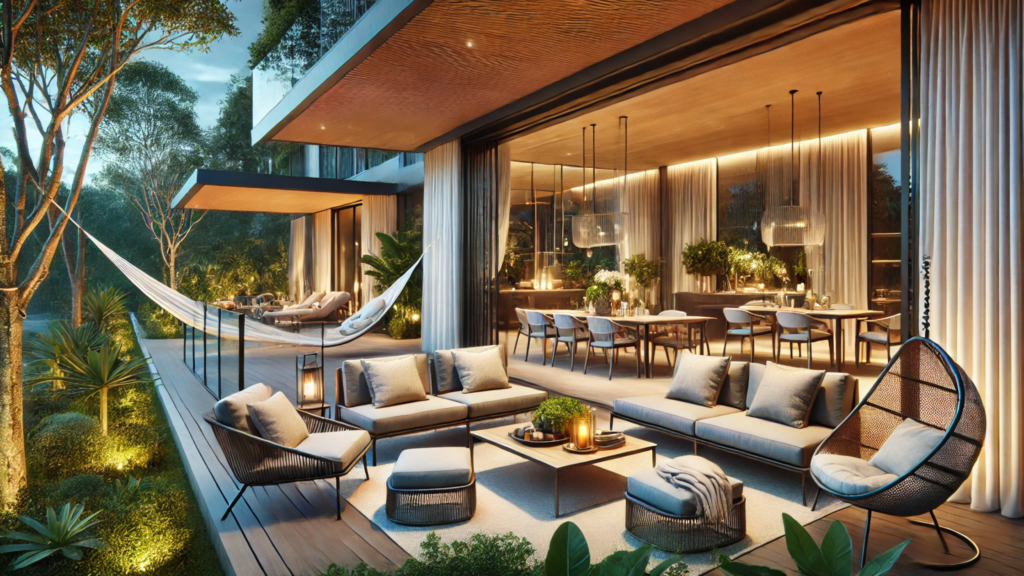 SJ DESIGN CONSULTANTS - NEW DELHI - Alfresco Spaces in Luxury Interior Design
