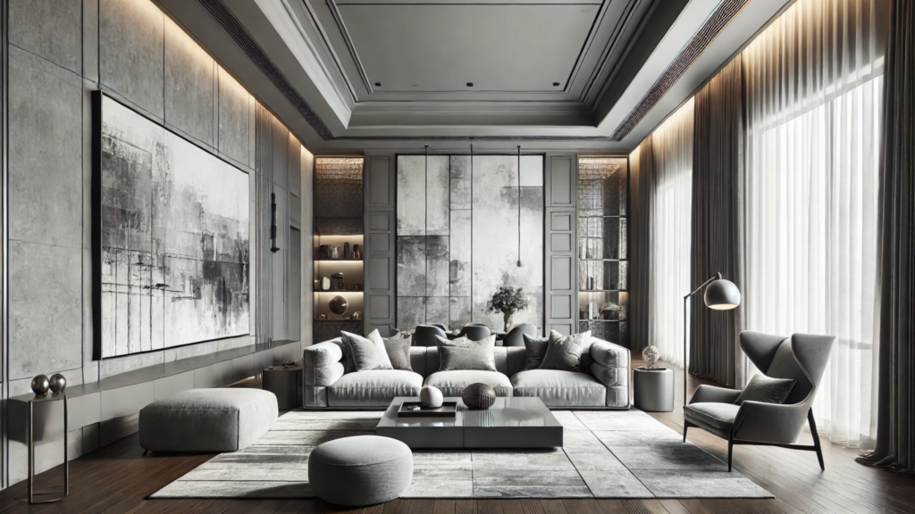 SJ DESIGN CONSULTANTS - NEW DELHI - Exploring Monochromatic Interiors: Abundance or Lack of Colour