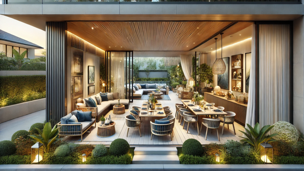 SJ DESIGN CONSULTANTS - NEW DELHI - Alfresco Spaces in Luxury Interior Design