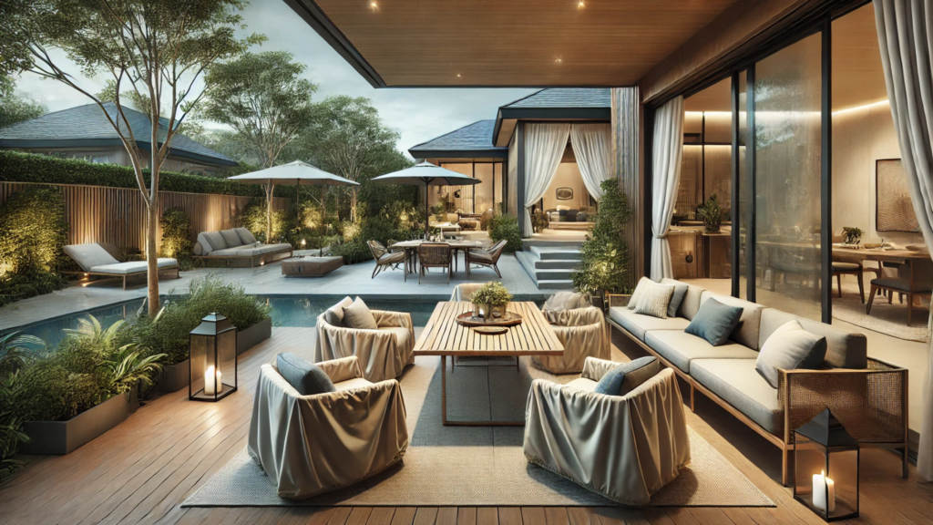 SJ DESIGN CONSULTANTS - NEW DELHI - Alfresco Spaces in Luxury Interior Design