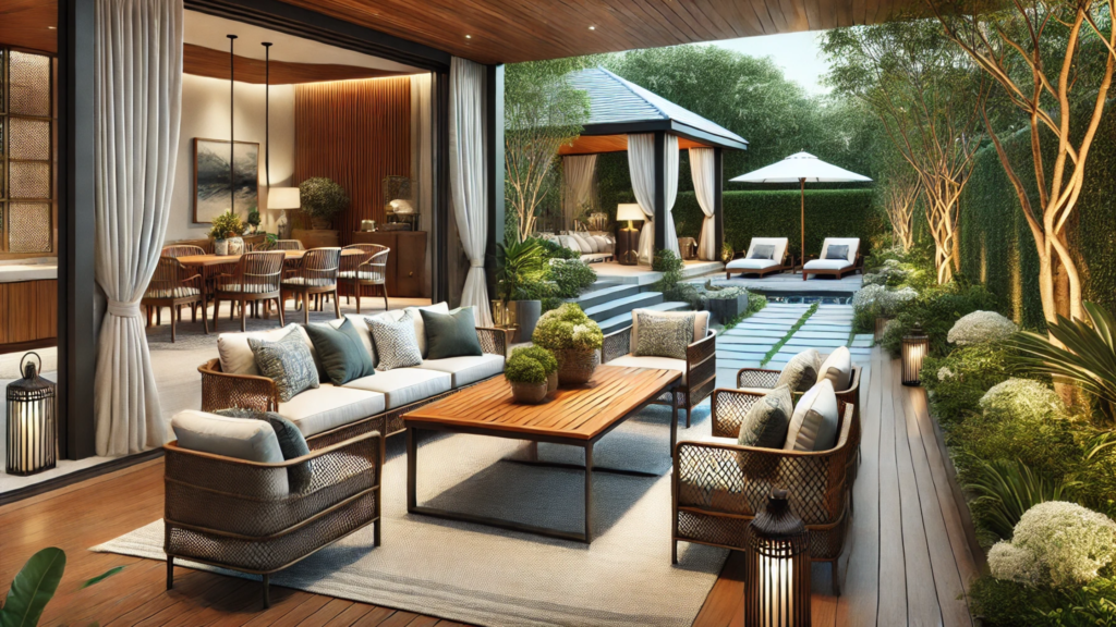 SJ DESIGN CONSULTANTS - NEW DELHI - Alfresco Spaces in Luxury Interior Design