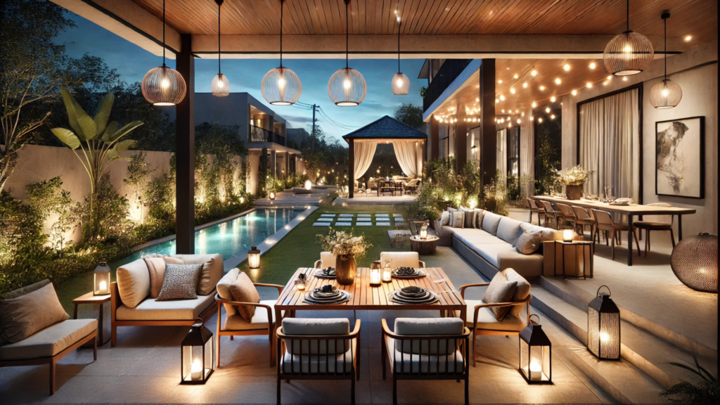 SJ DESIGN CONSULTANTS - NEW DELHI - Alfresco Spaces in Luxury Interior Design