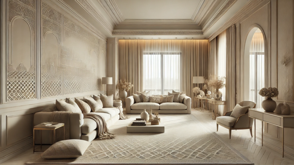 SJ DESIGN CONSULTANTS - NEW DELHI - Exploring Monochromatic Interiors: Abundance or Lack of Colour