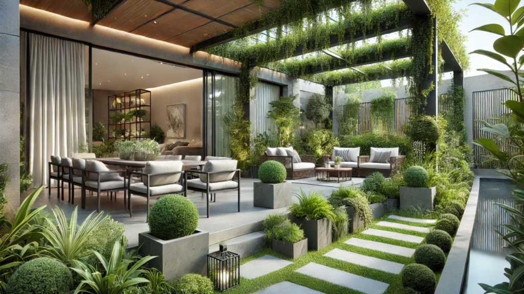 SJ DESIGN CONSULTANTS - NEW DELHI - Alfresco Spaces in Luxury Interior Design