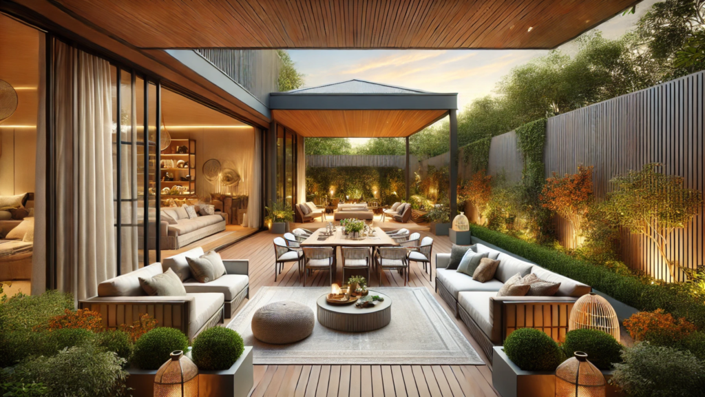 SJ DESIGN CONSULTANTS - NEW DELHI - Alfresco Spaces in Luxury Interior Design