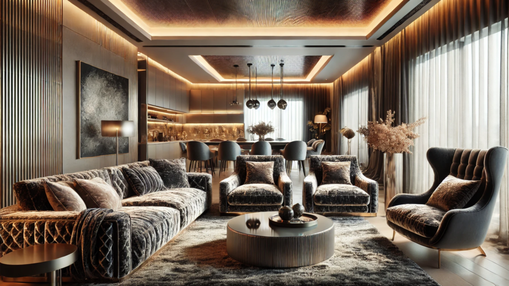SJ DESIGN CONSULTANTS - NEW DELHI - From Quartz to Velvet: A Guide to Interior Design Accessories and Exquisite Finishes