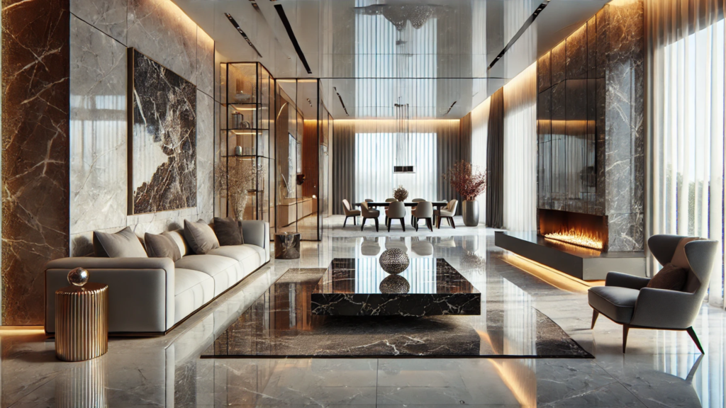 SJ DESIGN CONSULTANTS - NEW DELHI - From Quartz to Velvet: A Guide to Interior Design Accessories and Exquisite Finishes