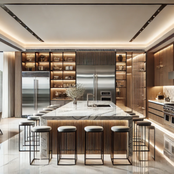 SJ DESIGN CONSULTANTS - NEW DELHI - Luxury Kitchens: The Perfect Balance of Aesthetics and Functionality