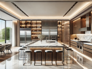 SJ DESIGN CONSULTANTS - NEW DELHI - Luxury Kitchens: The Perfect Balance of Aesthetics and Functionality